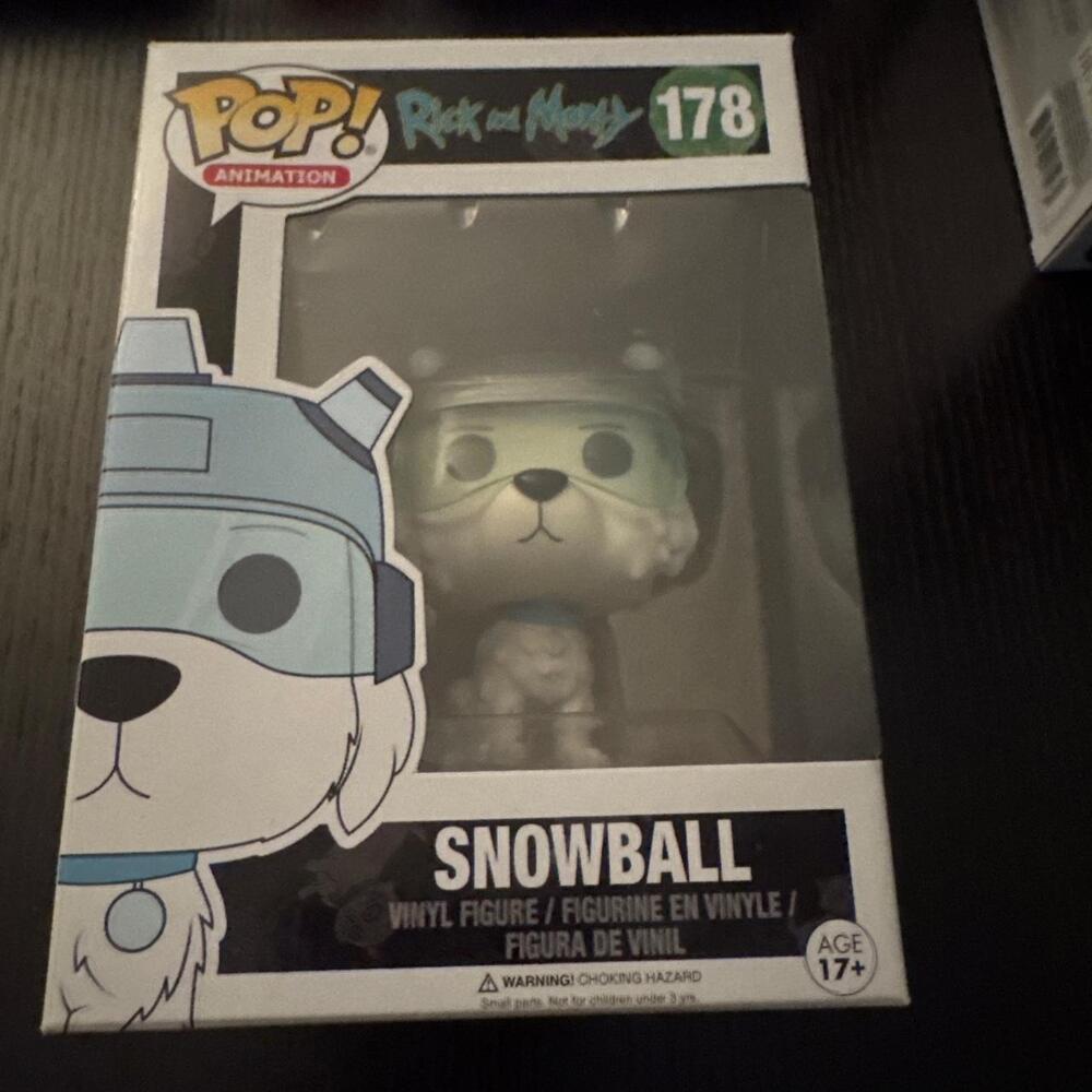 Rick and Morty Snowball Funko Pop